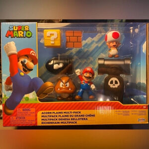 Nintendo Super Mario Acorn Plains Multi-Pack